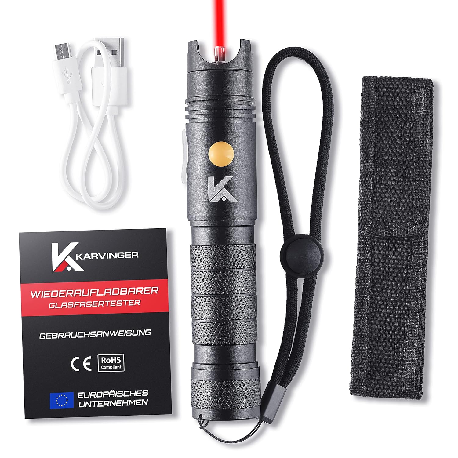 30mw wiederaufladbarer Glasfaser Laser