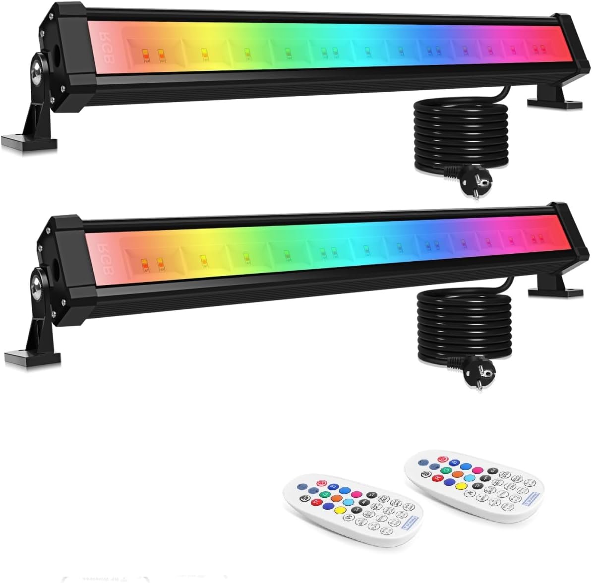 25W RGB LED Wallwasher Partylicht 2 Pack